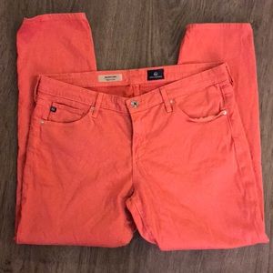 AG Adriano Goldschmied Coral crop Jeans 32